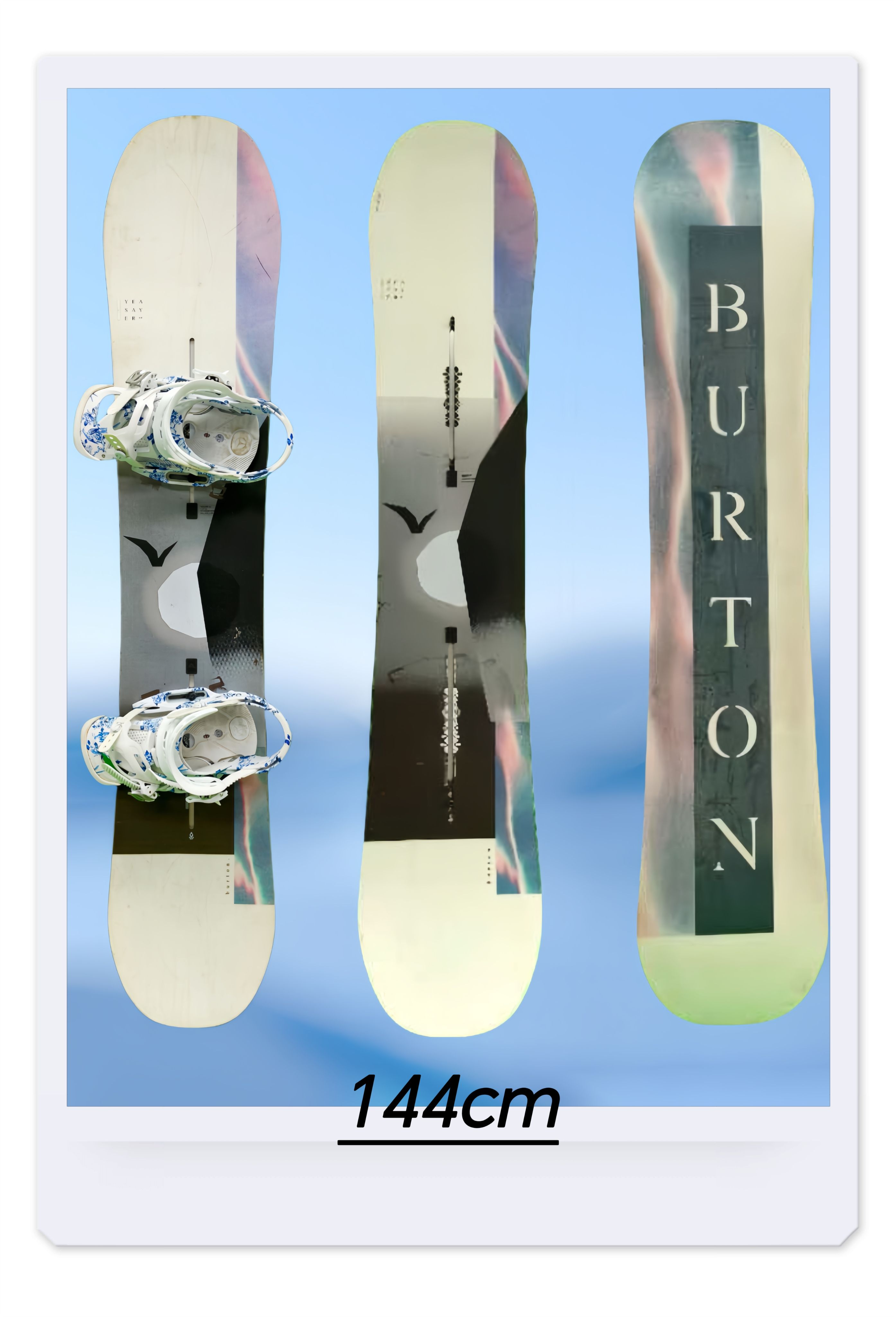 Burton单板144cm