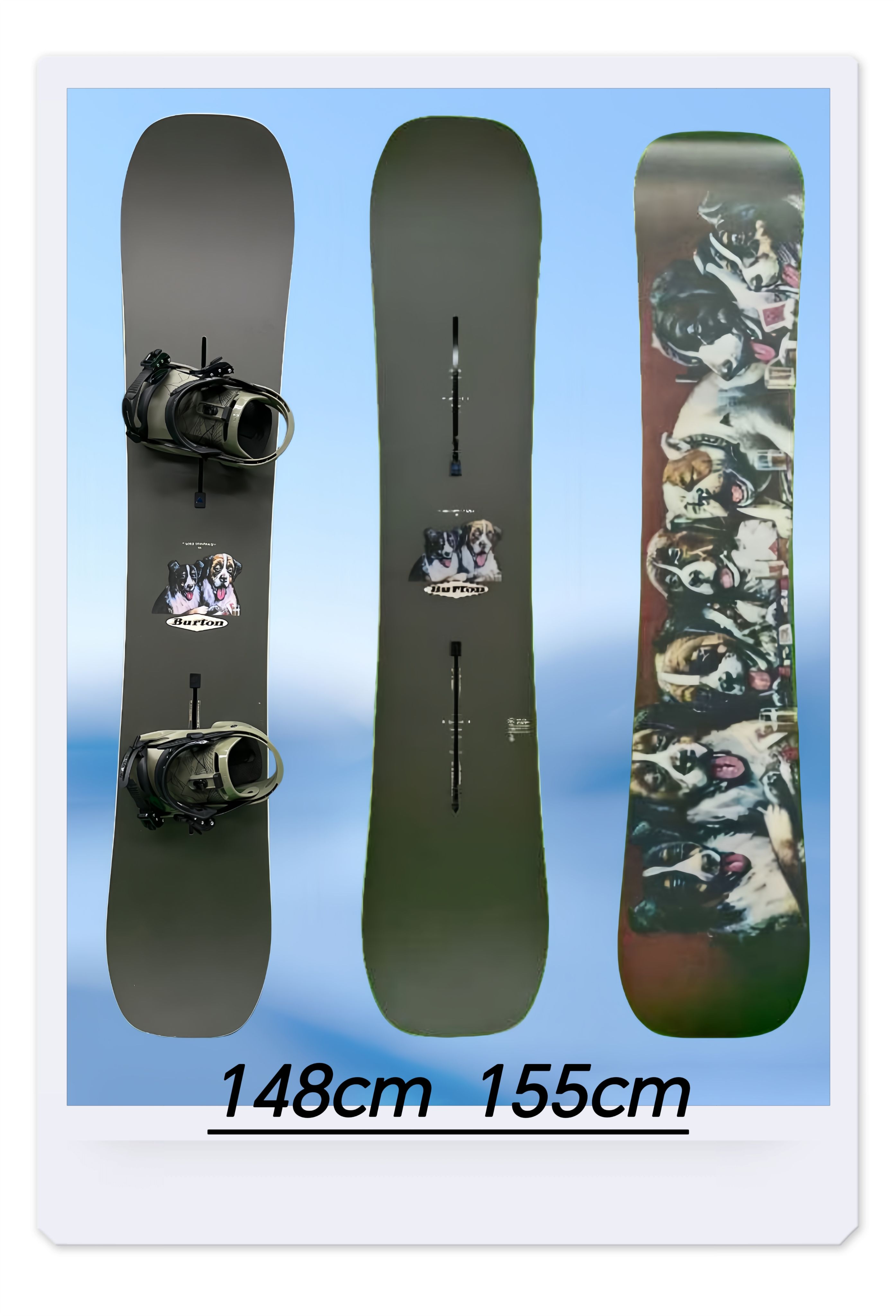 Burton单板155cm