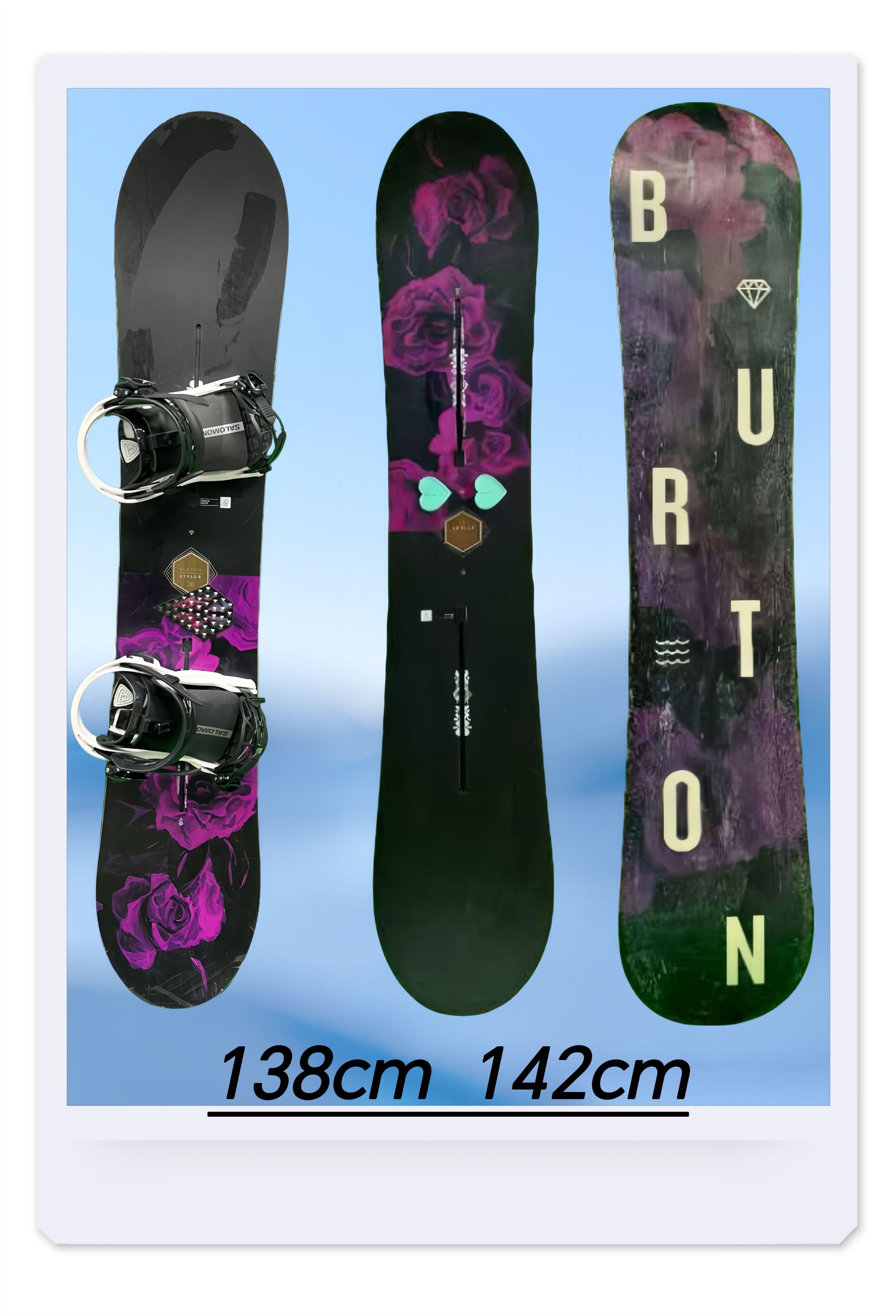 Burton单板142cm
