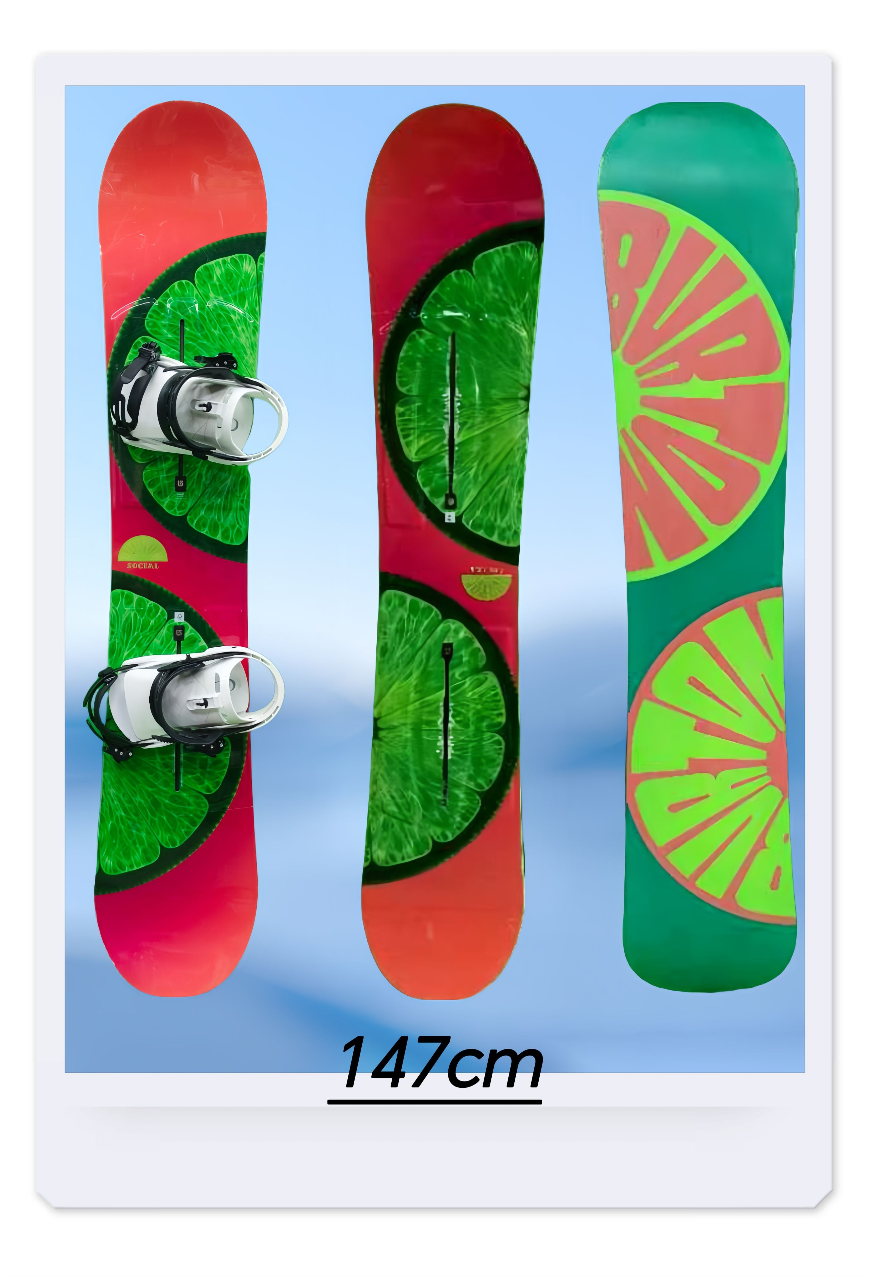 Burton单板147cm