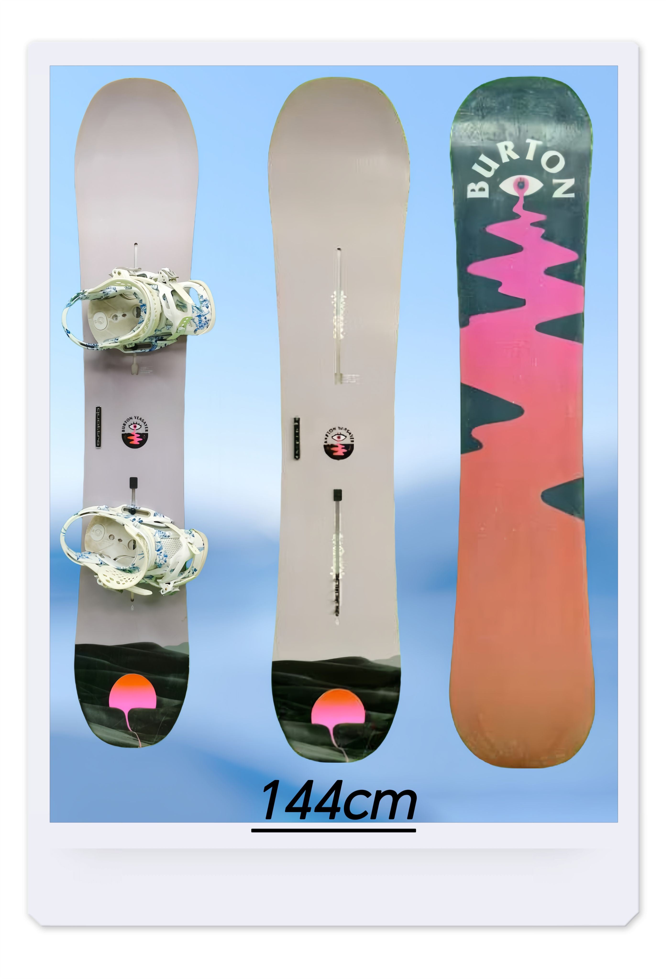 Burton单板144cm