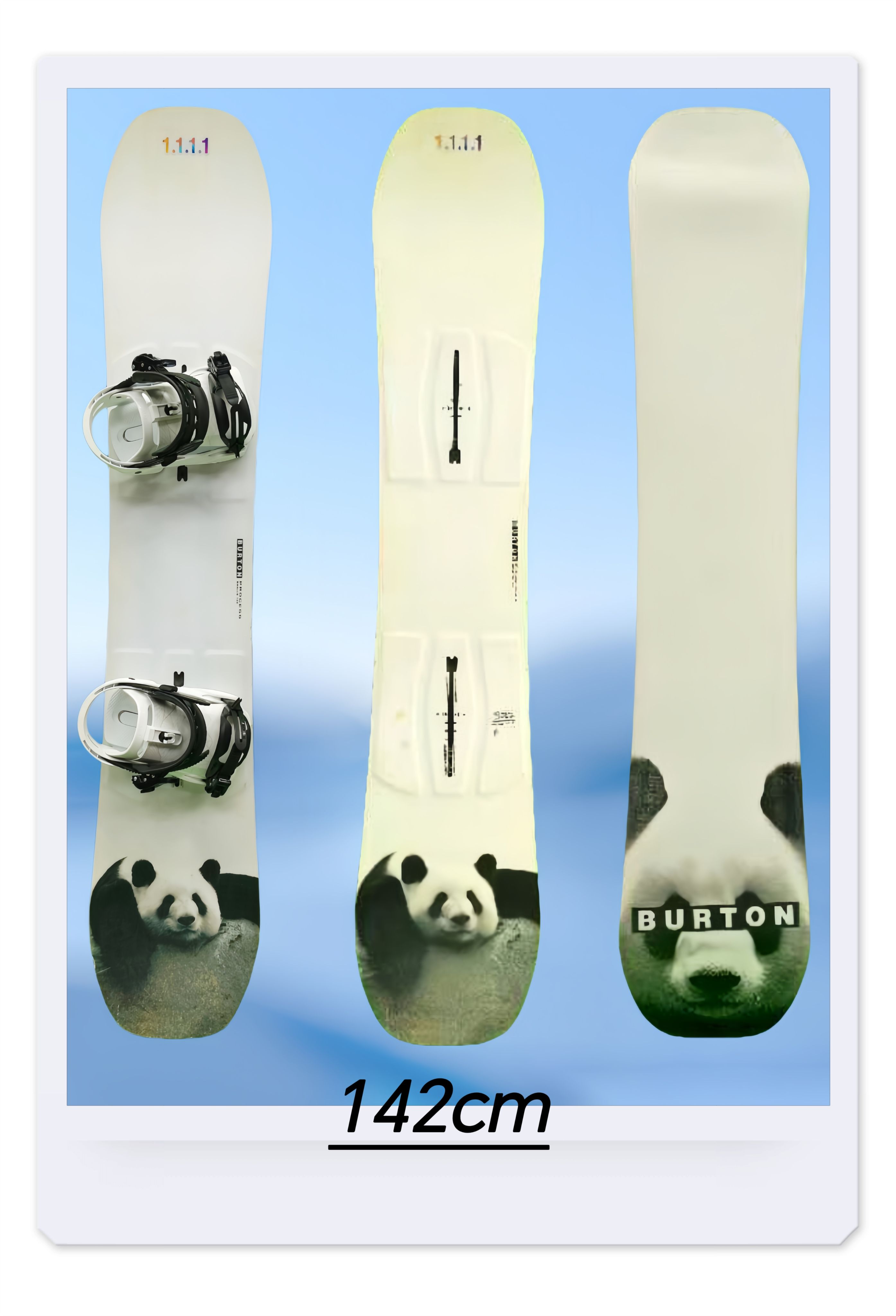 Burton单板142cm
