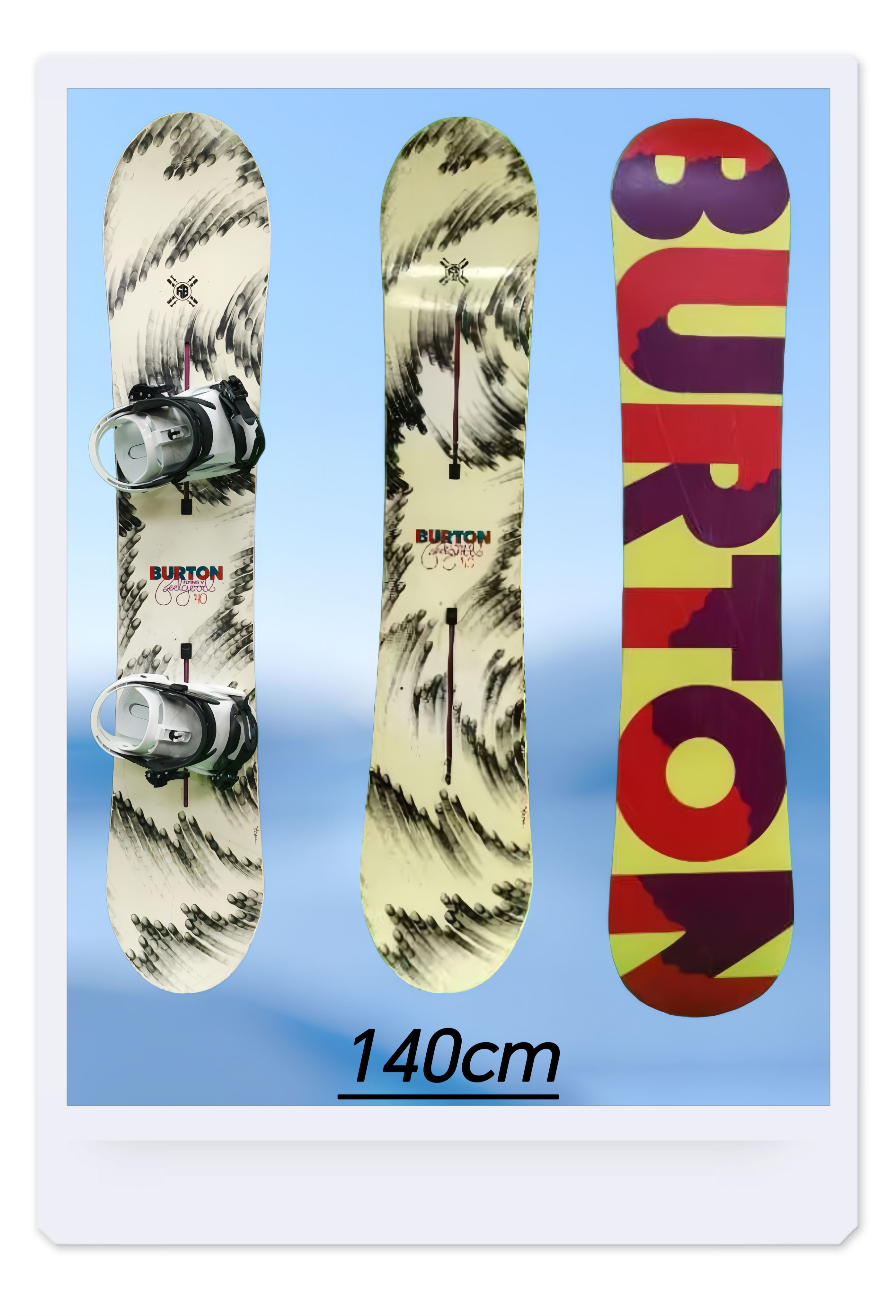 Burton单板140cm